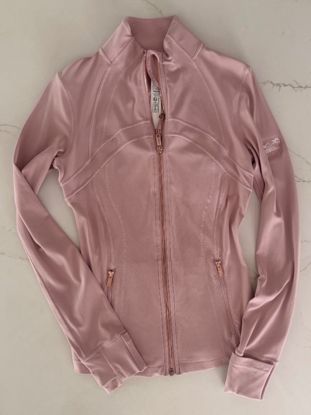 🍋Lululemon Define Jacket, Nulu Blush Quartz - Size 6